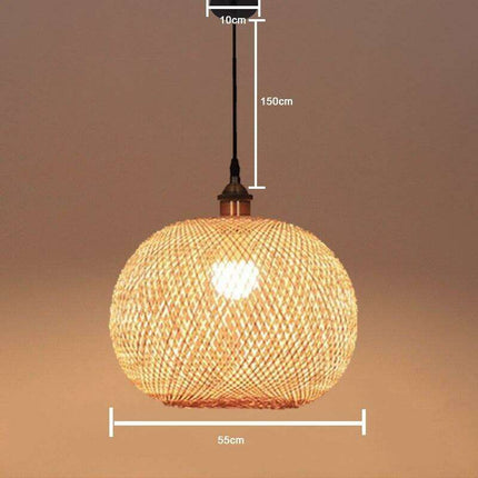 Artisan Bamboo Chandelier - Transform Your Space with Handcrafted Radiance