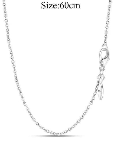 925 Sterling Silver Chic O Charm Pendant - A Perfect Stylish Gift for Her