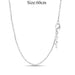 925 Silver O Pendant Necklace - Customizable Minimalist Jewelry for Her