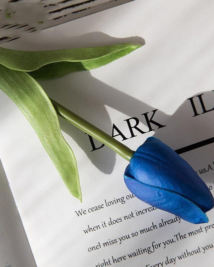 Lifelike 31-Piece Artificial Tulip Arrangement - Colorful Floral Centerpiece