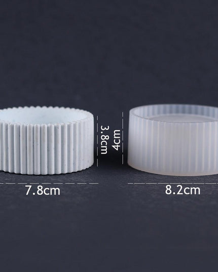 Round Silicone Molds for Creative Candle Jars and Stylish Plant Pots: Elevate Your Home Decor Projects