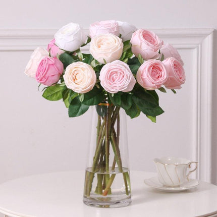 Elegant Lifelike Rose Branch Collection for Timeless Home and Wedding Decor