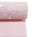 Chunky Glitter Fabric Roll: Creative Crafting Sparkle