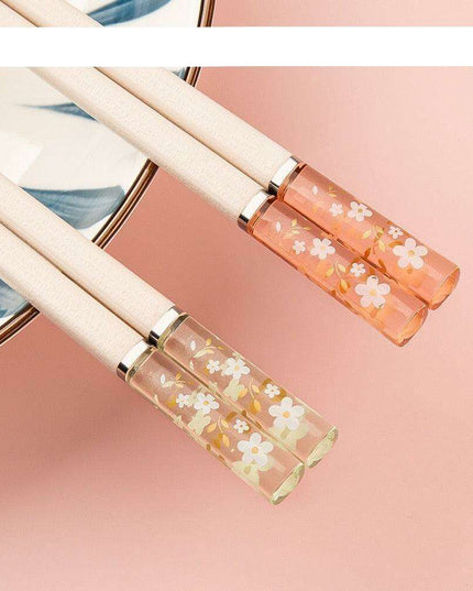 Sleek Premium Japanese Chopsticks: For an Exquisite Dining Experience with Heat-Resistant Design