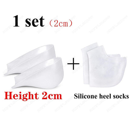Invisible Elevation: Silicone Gel Heel Inserts for Height Enhancement