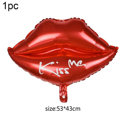 Romantic Red Heart Foil Balloon: Heartfelt Love Letter Design for Unforgettable Celebrations