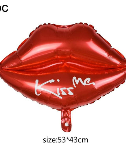 Romantic Red Heart Foil Balloon: Heartfelt Love Letter Design for Unforgettable Celebrations