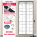 Bug-Free Comfort! Premium Screen Magnetic Insulation Door Curtain