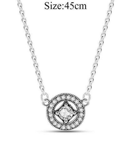 925 Sterling Silver Chic O Charm Pendant - A Perfect Stylish Gift for Her