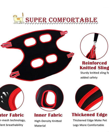 Stress-Free Pet Grooming Hammock - Ultimate Comfort for Your Furry Friends