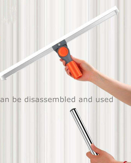 All-in-One Silicone Scraper Broom with Wiper Function