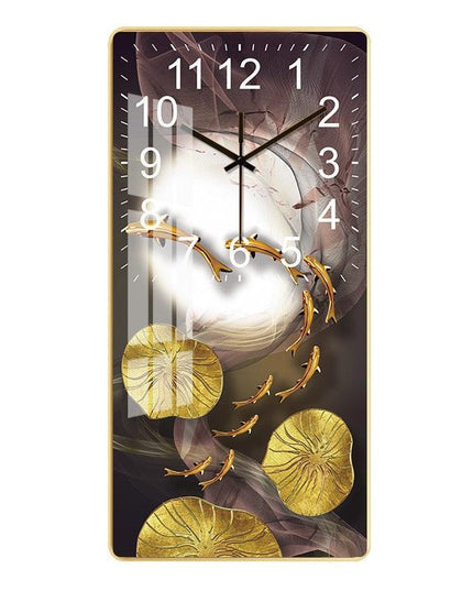 Sophisticated Silent Quartz Wall Clock - Elevate Your Space