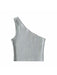 Chic One-Shoulder Summer Crop Top for Effortless Elegance