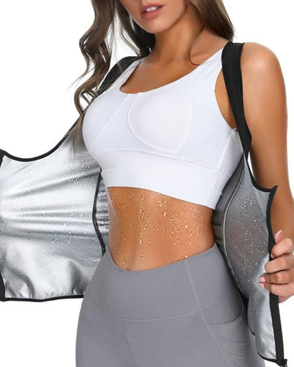 Women’s Sculpting Sauna Compression Workout Top