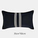 Versatile Geometric Print Reversible Pillowcase