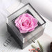 Eternal Rose in Glass Dome - Captivating Symbol of Everlasting Affection