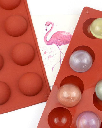 Creative 3D Silicone Sphere Mold for Innovative Baking Adventures