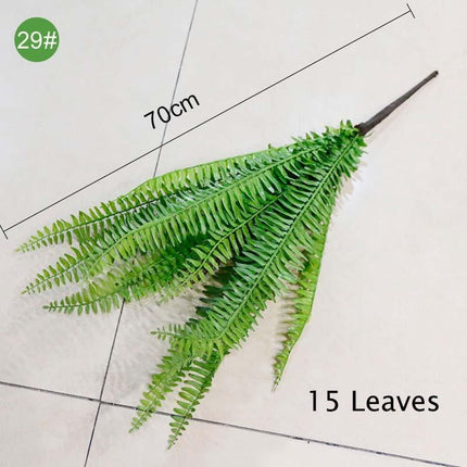 Exotic Paradise: Realistic Lifelike Artificial Palm Leaf Plants - Premium Collection