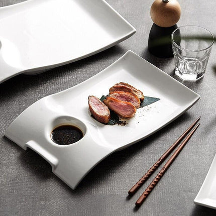 Premium Ceramic Dinner Plates Set for Sophisticated Dining