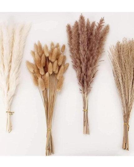 Natural Elegance: Bohemian Pampas Grass Bouquet for Chic Home Decor