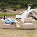 Outdoor Inflatable Air Sofa Portable Water Proof Lazy Sofa for Backyard home Beach Travel Camping Picnic Relaxation chair