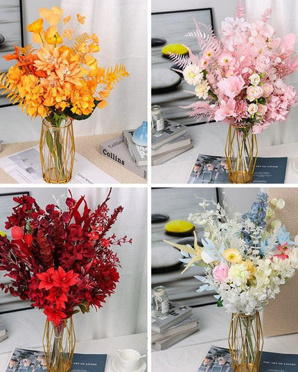 Elegant Pink Silk Roses - Timeless Floral Luxury