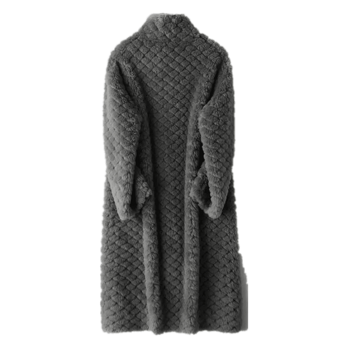 Luxurious Women's Wool Fur Overcoat: The Ultimate Blend of Style and Warmth