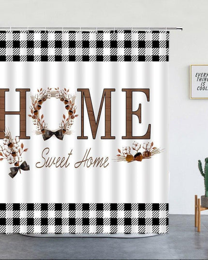 Transform Your Bathroom with Stylish Farmhouse Shower Curtains: Add a Pop of Color to Your Decor