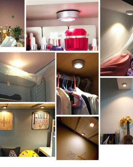 Wireless Touch-Sensitive LED Night Light for Versatile Illumination