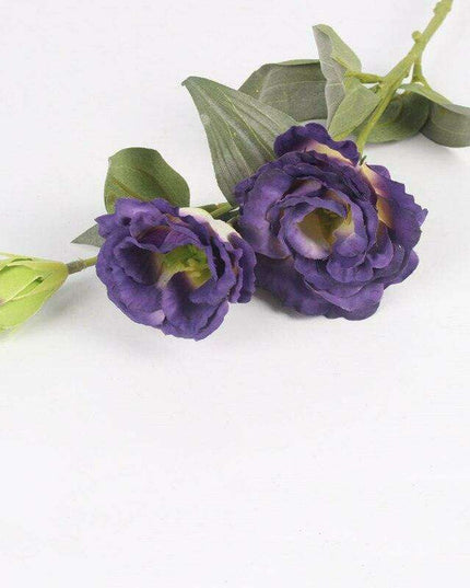 Eternal Elegance: Stunning Handcrafted Faux Latex Rose Branch for Timeless Décor