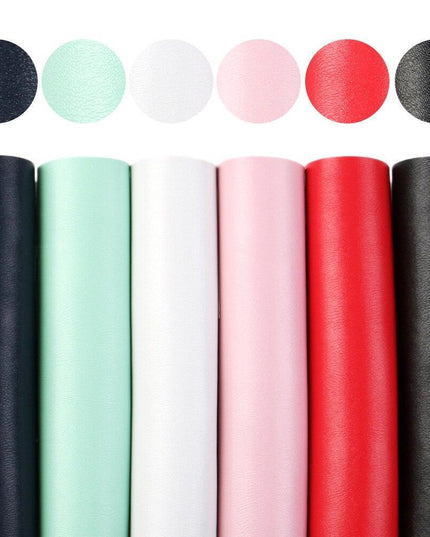 Sparkling Faux Leather DIY Craft Kit: Shimmering Fabric Collection for Creative Projects