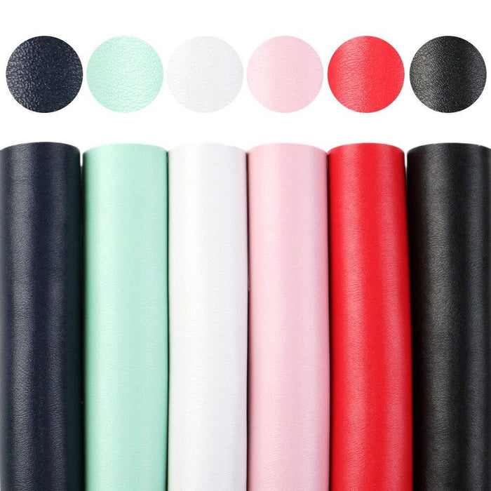 Sparkling Faux Leather DIY Craft Kit: Shimmering Fabric Collection for Creative Projects