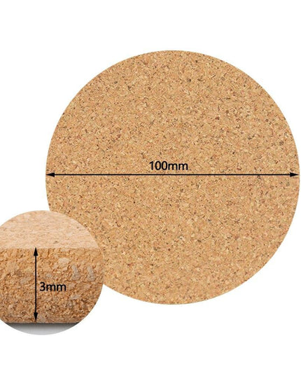 Sustainable Chic Cork Coasters: Elegant Protectors for Your Surfaces