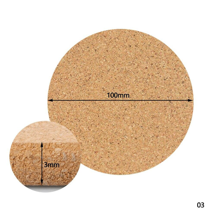 Sustainable Chic Cork Coasters: Elegant Protectors for Your Surfaces