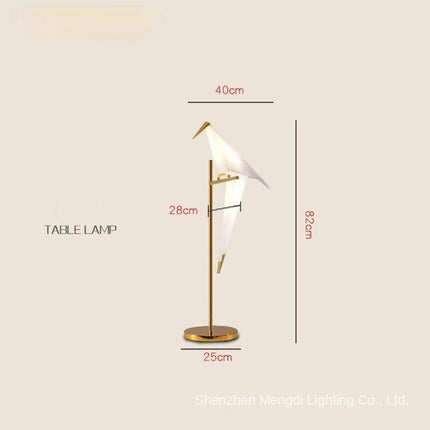 Nature-Inspired Nordic Bird Ceiling Lamp with Elegant Design