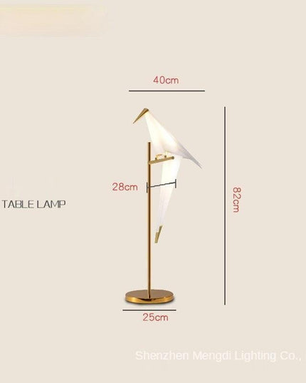 Nature-Inspired Nordic Bird Ceiling Lamp with Elegant Design