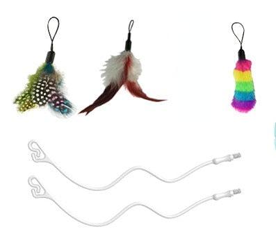Interactive Cat Toy: Electric Kitten Toy for Indoor Playtime with Mouse and Feathers