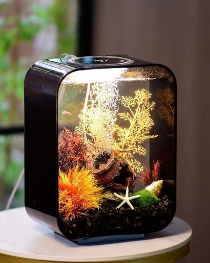 Modern Serenity LED Acrylic Aquarium for Stylish Spaces
