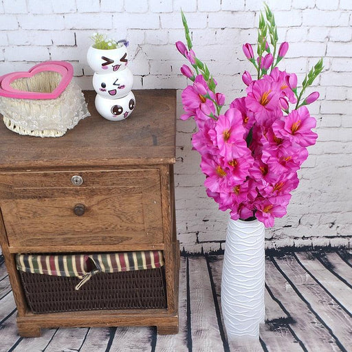 Luxurious Gladiolus Artificial Flower Stem for Wedding and Home Decoration