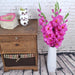 Elegant Gladiolus Silk Flower Stem for Wedding Venue and Home Décor