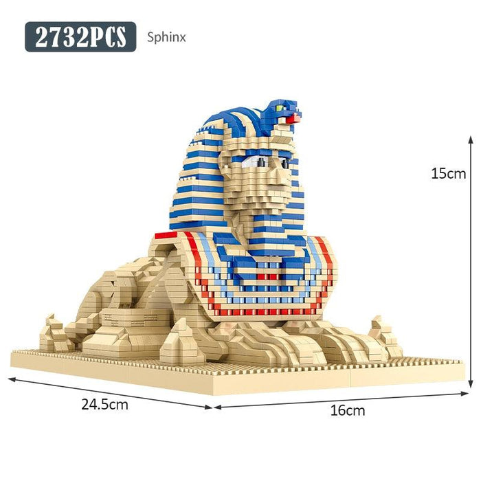 World Landmarks Exploration Building Blocks Set - 5594PCS Creative Educational Toy for Kids