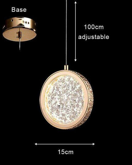 Luminous Nordic Crystal Elegance Chandelier - Timeless Glamour