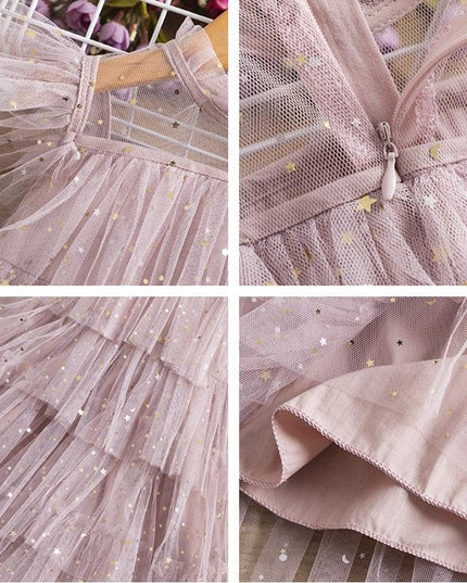 Adorable Pink Polka Dot Dress for Toddler's Celebratory Moments