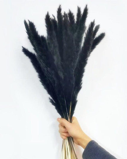 Chic Pampas Grass Home Decor Set - 15 Beautiful Dried Bouquets