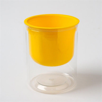 Smart Self-Watering Indoor Planter Pot - Eco-Friendly PET Construction