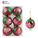 Festive Sparkle Christmas Bauble Set