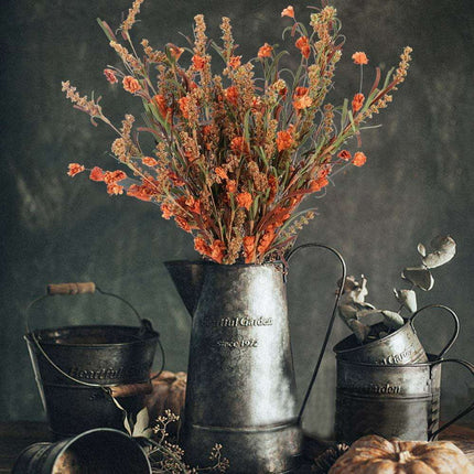 Artisan Dried Flower and Pampas Grass Arrangement - Chic Home Decor Accent