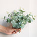 Chic Faux Eucalyptus Leaf Arrangement - Set of 10 for Stylish Home Accents
