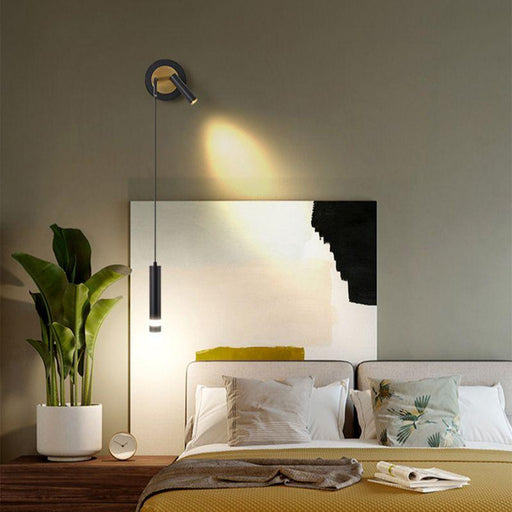 LED Wall Lamp Nordic Double Head Adjustable Wall Lights Creative Bedroom Bedside Reading Lamps Indoor Acrylic Home Decor Sconces-0-Très Elite-B black-Warm White (2700-3500K)-Très Elite