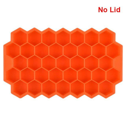 Vibrant Honeycomb Silicone Ice Cube Mold - Ideal for Cocktails and Frozen Delights